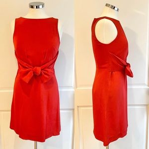 Jack Rogers Red Bow Mini Dress Size 2